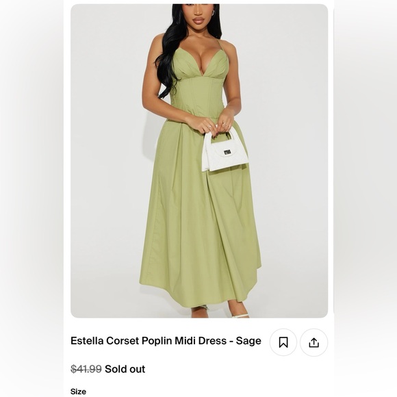 Fashion Nova Dresses & Skirts - Fashion Nova Olive Green Wedding Dress